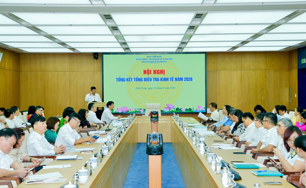 Hải Phòng hoàn thành tổng điều tra kinh tế năm 2026, xếp thứ 5 cả nước