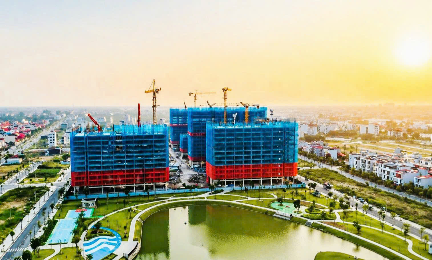 Dự &aacute;n nh&agrave; ở x&atilde; hội tại khu d&acirc;n cư, đ&ocirc; thị T&acirc;n Ph&uacute; Hưng mở rộng dự kiến ho&agrave;n th&agrave;nh trong qu&yacute; I/2027. Ảnh: Th&agrave;nh Chung