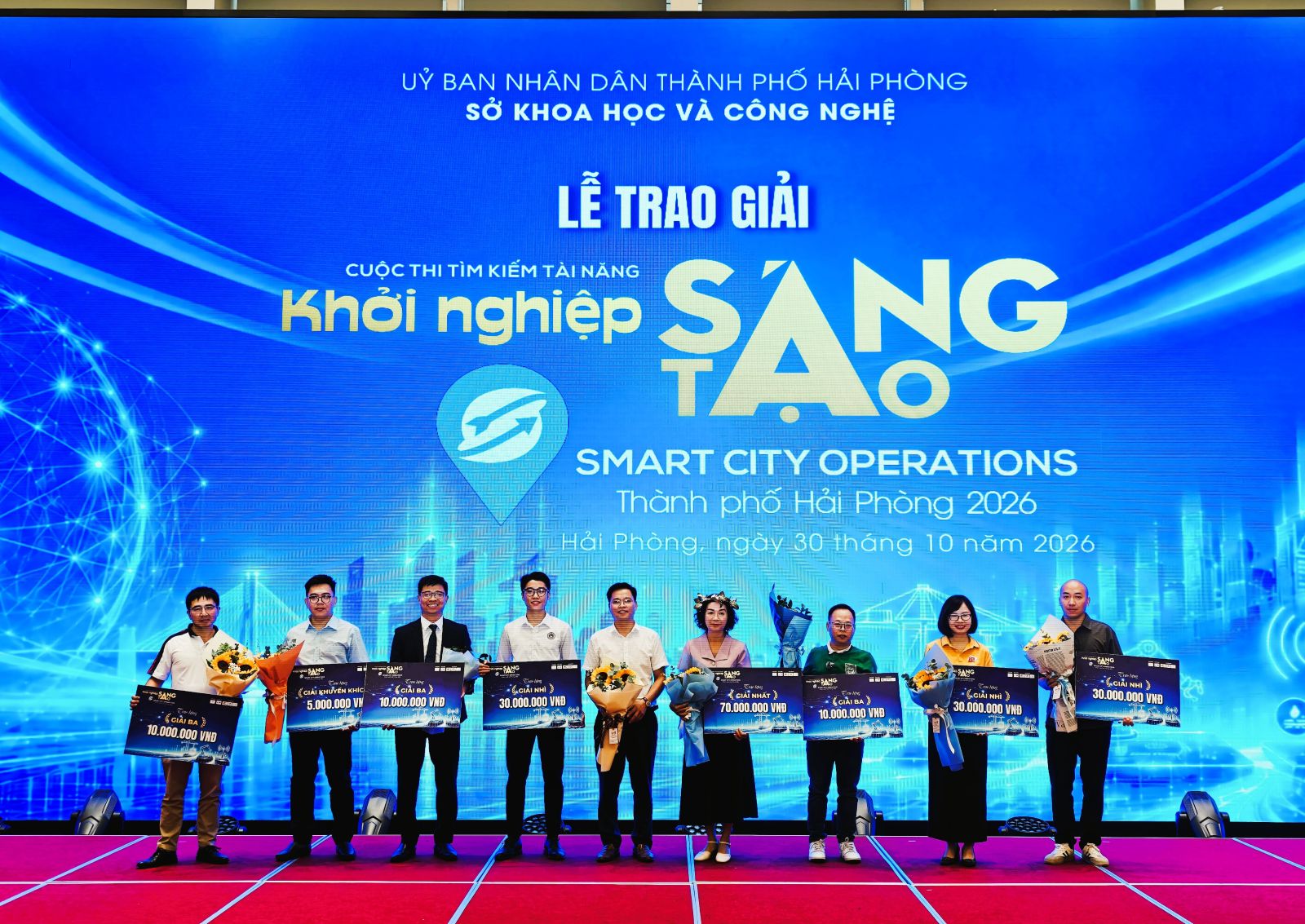 10 Dự &aacute;n xuất sắc nhất cuộc thi.