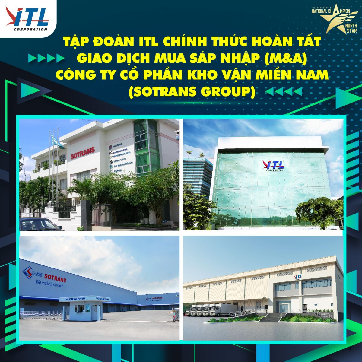ITL Corp thông báo hoàn tất giao dịch vào ngày 18/8