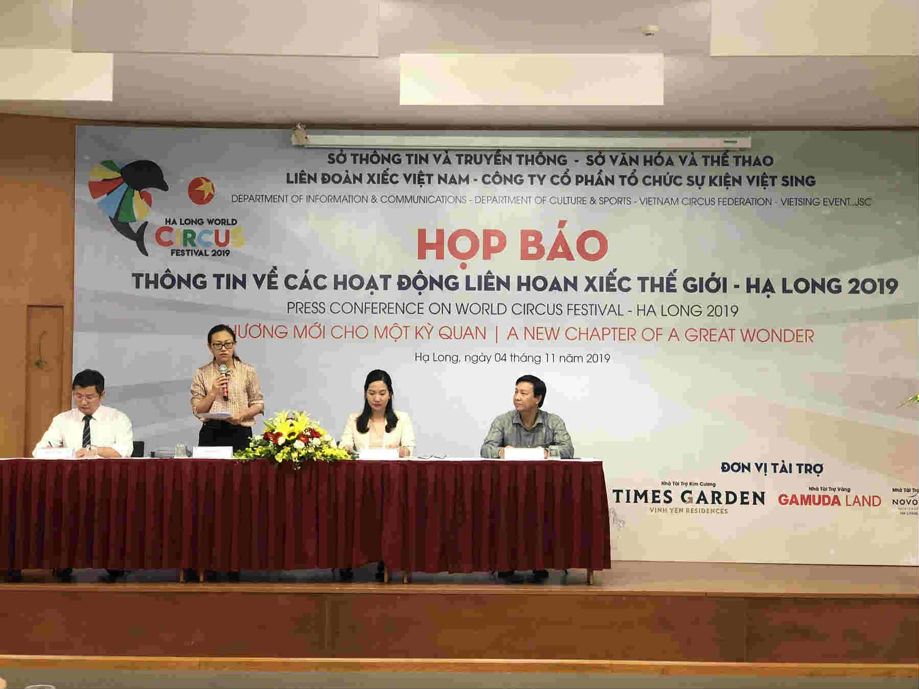 Quảng Ninh tổ chức Họp báo thông tin về các hoạt động của Liên hoan Xiếc quốc tế - Hạ Long 2019