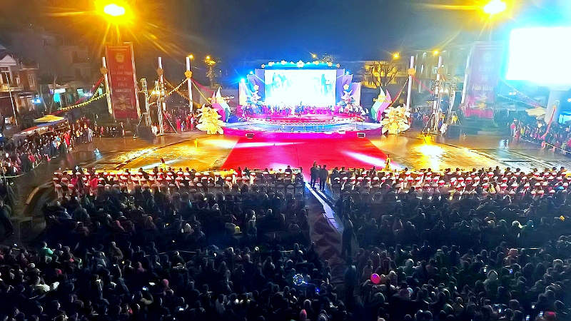 Lễ hội Trà hoa vàng Ba Chẽ lần 2 - năm 2018 thu hút sự quan tâm của đông đảo người dân và du khách. Ảnh: Hùng Sơn.