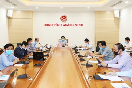 Ông Nguyễn Văn Thắng, Chủ tịch UBND tỉnh Quảng Ninh chủ trì buổi làm việc với Tập đoàn Amata.