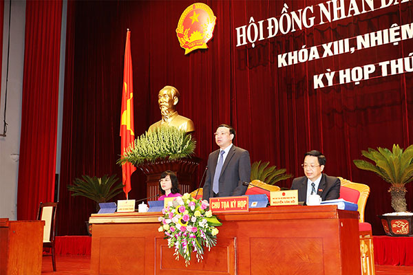 Ông Nguyễn Xuân Ký phát biểu tại phiên chất vấn sáng ngày 09/7.