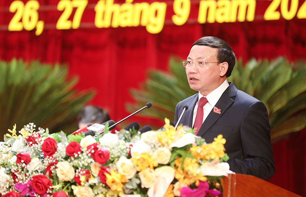 Ông Nguyễn Xuân Ký tiếp tục được bầu làm Bí thư Tỉnh uỷ khoá XV.