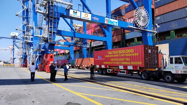 Ngày 22/10/2020, Cảng Container Quốc tế Tân Cảng Hải Phòng (TC-HICT) thuộc Tổng công ty Tân Cảng Sài Gòn đã đón TEU thứ 500.000 thông qua trong năm 2020.