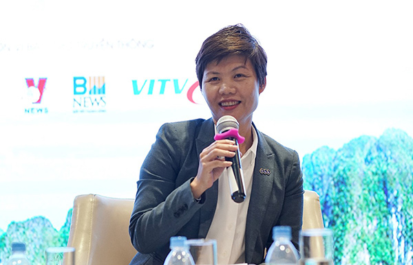  Bà Nguyễn Phúc Ngân, Phó Tổng giám đốc thường trực Công ty TNHH MTV Quản lý khách sạn và Khu nghỉ dưỡng FLC