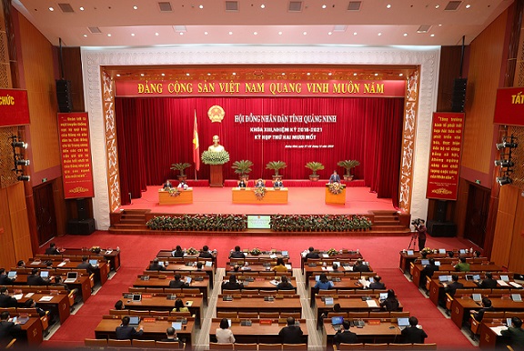 Quang cảnh Kỳ họp thứ 21, HĐND tỉnh khóa XIII