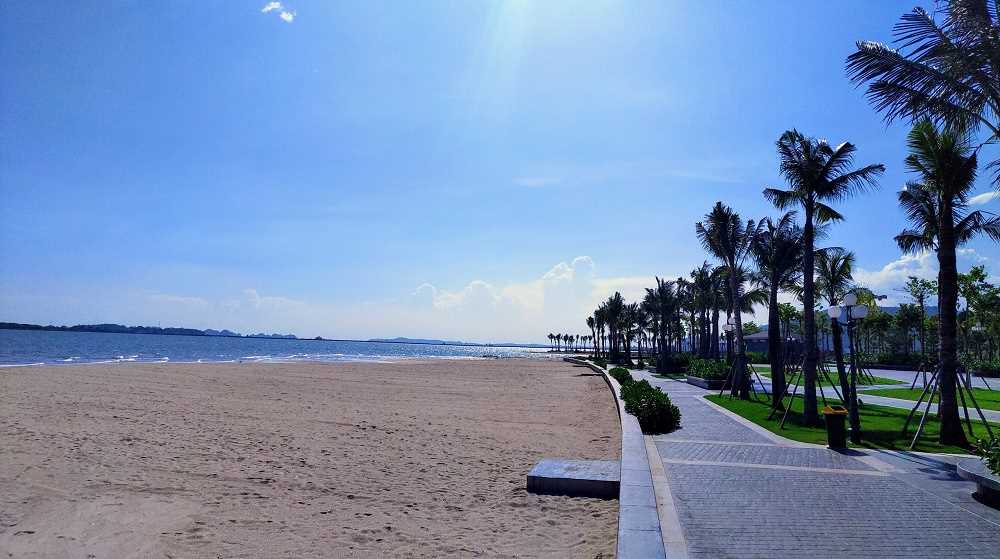 Bãi biển Marina Bayn nơi diễn ra sự kiện Hội xuân Di sản.