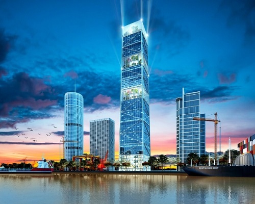 Phối cảnh Dự án FLC Diamond 72 Tower tại số 4 Trần Phú