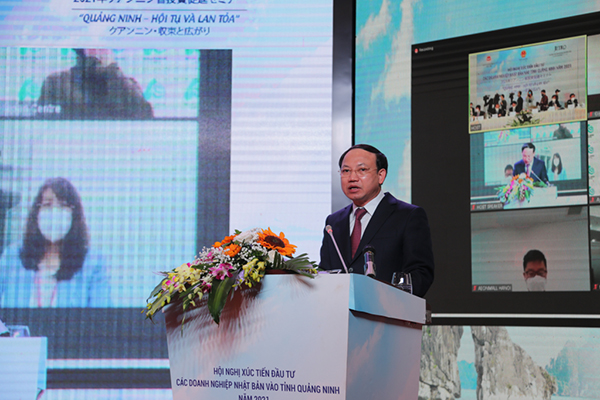Bí thư Tỉnh uỷ Quảng Ninh, ông Nguyễn Xuân Ký khẳng định, Quảng Ninh ưu tiên thu hút đầu tư, sẵn sàng tạo thuận lợi nhất cho các nhà đầu tư Nhật Bản.