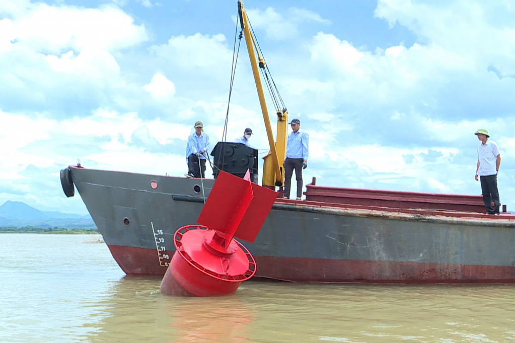 Bảo trì đường thủy nội địa trên địa bàn tỉnh quảng ninh. Ảnh minh hoa.