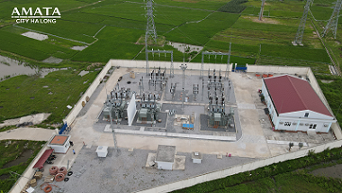 Trạm điện số 1 của Amata City Hạ Long – 22KV.
