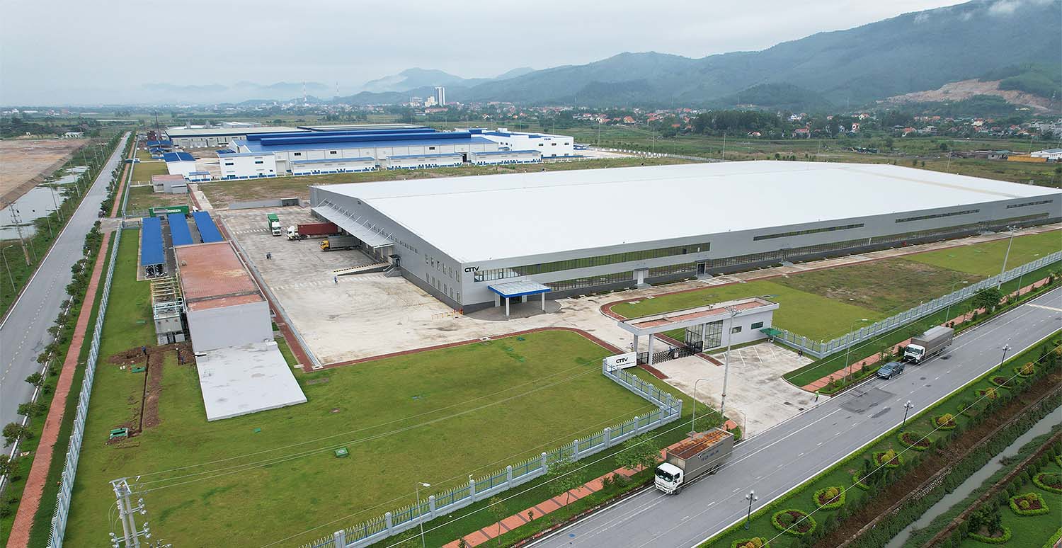  Nhà máy của Foxconn tại KCN Đông Mai. Nguồn ảnh: Báo quảng ninh