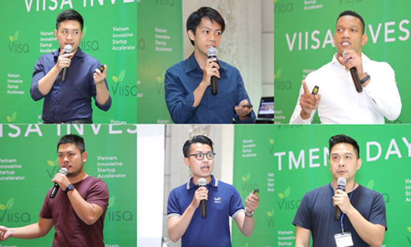 6 start-up xuất sắc thuyết trình tại "Ngày hội đầu tư" lần thứ 3.