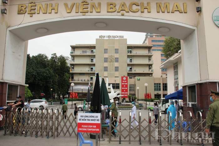 Bệnh viện Bạch Mai (Ảnh: Zing News)