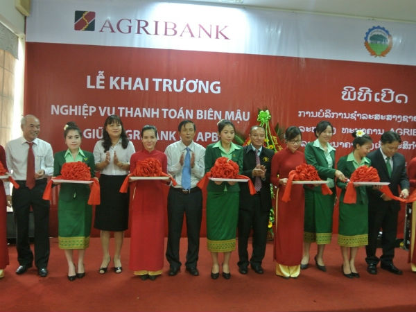 Khai trương thanh toán biên mậu Agribank - APB