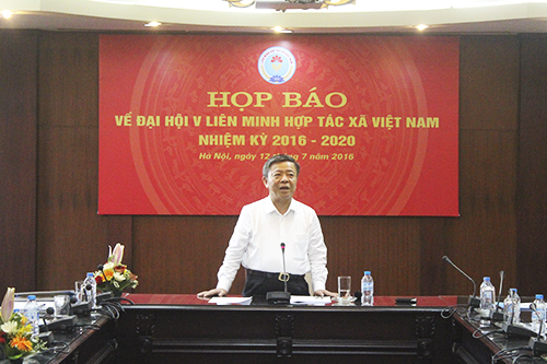 Ông Võ Kim Cự, Chủ tịch Liên minh HTX Việt Nam