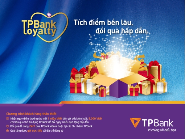 TPBank Loyalty giành nhiều ưu đãi mới cho khách hàng