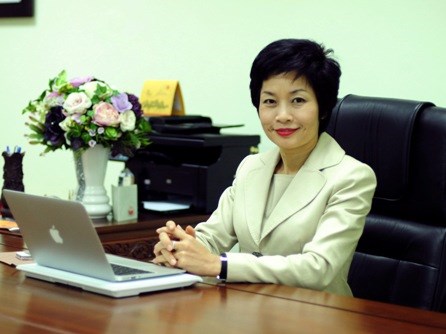 Bà Trần Hải Anh, tân Chủ tịch HĐQT NCB