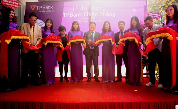 Khai trương điểm giao dịch TPBank Chiến Thắng (Thanh Trì, Hà Nội) 