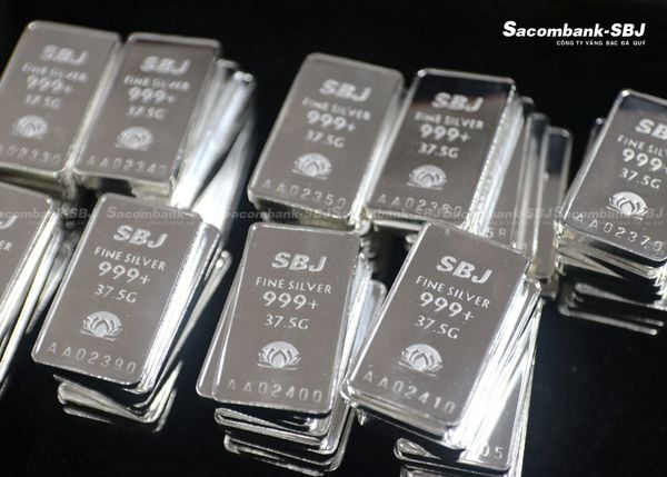 Bạc SBJ tăng 73,4% kể từ đầu năm