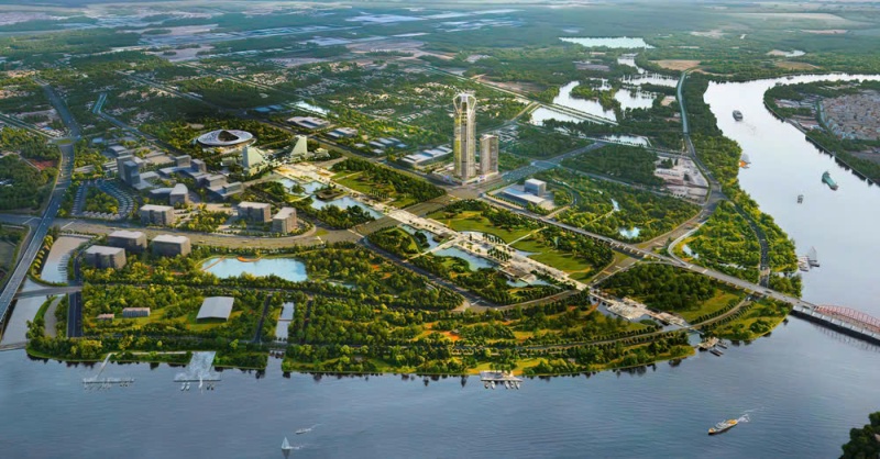 Phối cảnh tổng thể Dự &aacute;n