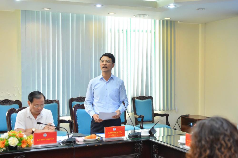 &Ocirc;ng Đinh Hồng Th&aacute;i, Ph&oacute; Chủ tịch Li&ecirc;n minh Hợp t&aacute;c x&atilde; Việt Nam