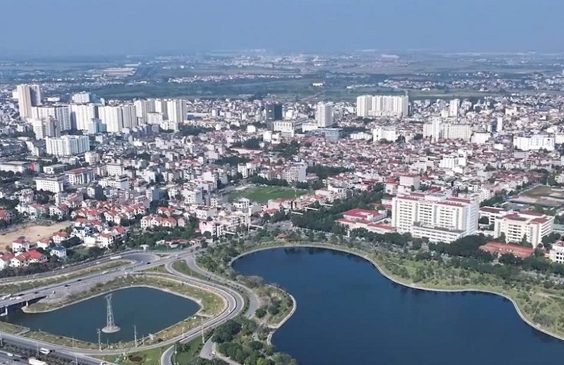 Một góc thành phố Bắc Ninh. Ảnh Cổng thông tin điện tử Bắc Ninh