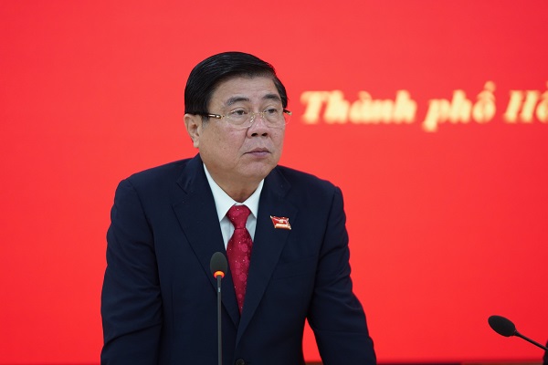 Ông Nguyễn Thành Phong, Phó Bí thư Thành ủy, Chủ tịch UBND TP.HCM