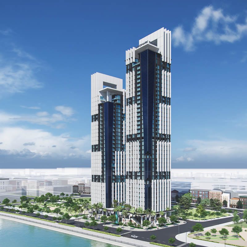 Phối cảnh Dự án Landmark Danang. Nguồn: Cosmos Housing