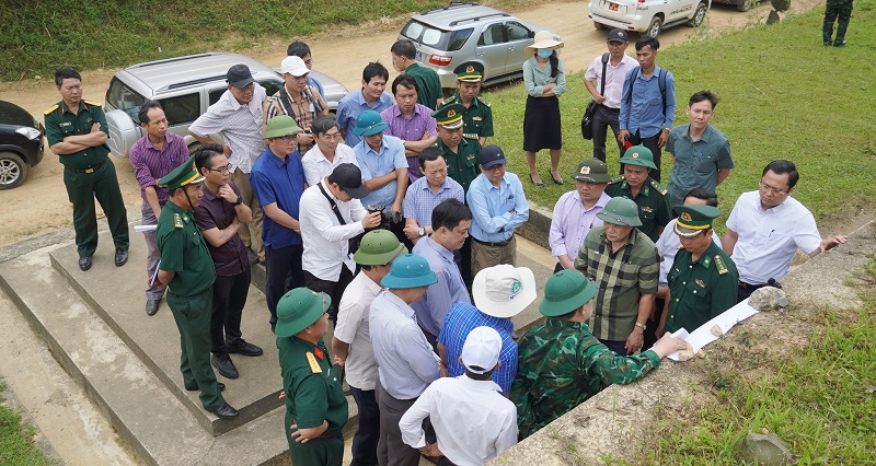 Cặp khu vực được nối với các tuyến đường giao thông quan trọng trên địa bàn khu vực biên giới của tỉnh Quảng Trị