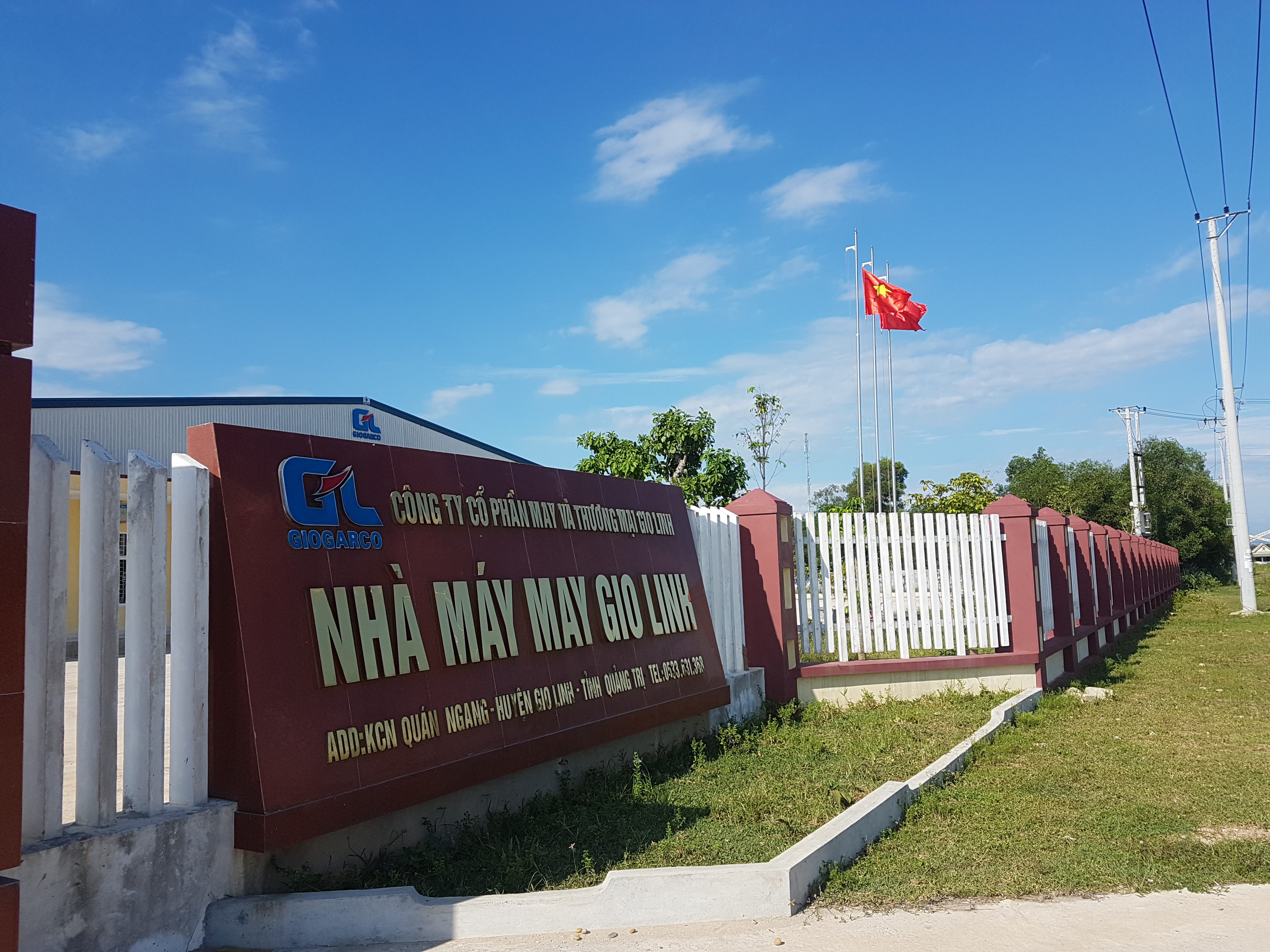 Nhà máy may Gio Linh của Công ty cổ phần May và Thương mại Gio Linh