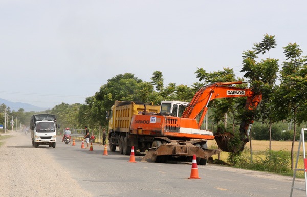 Quốc lộ 27 đoạn qua tỉnh Ninh Thuận. Ảnh: Báo Ninh Thuận.