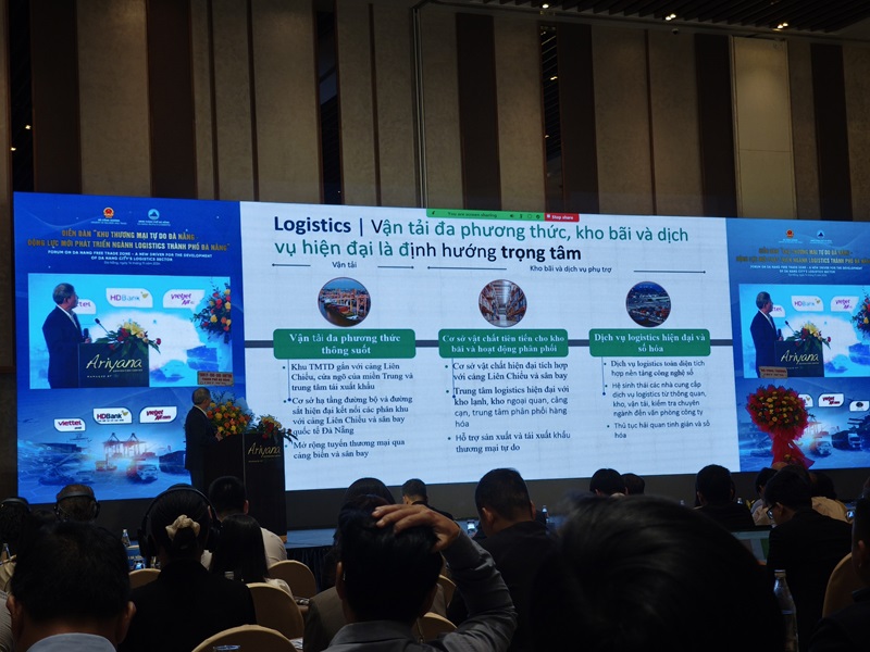 PGS. TS Bùi Quang Bình cho rằng đối với logistics phải thu hút được các 