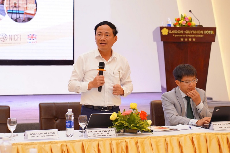 Ông Phạm Anh Tuấn, Chủ tịch UBND tỉnh Bình Định cho rằng đến lúc ngành gỗ phải thay đổi để bắt kịp xu hướng và yêu cầu mới.