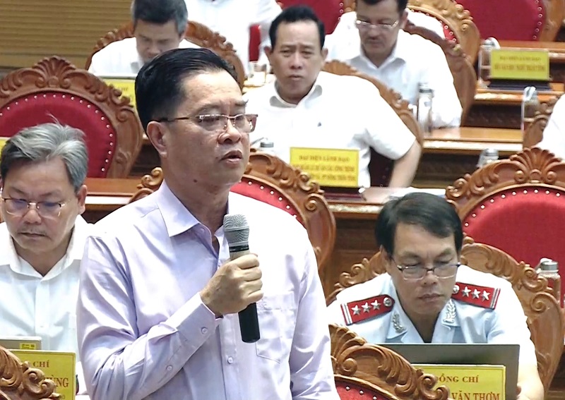  ông Nguyễn Thành Hải, Giám đốc Sở tài chính tỉnh Bình Định