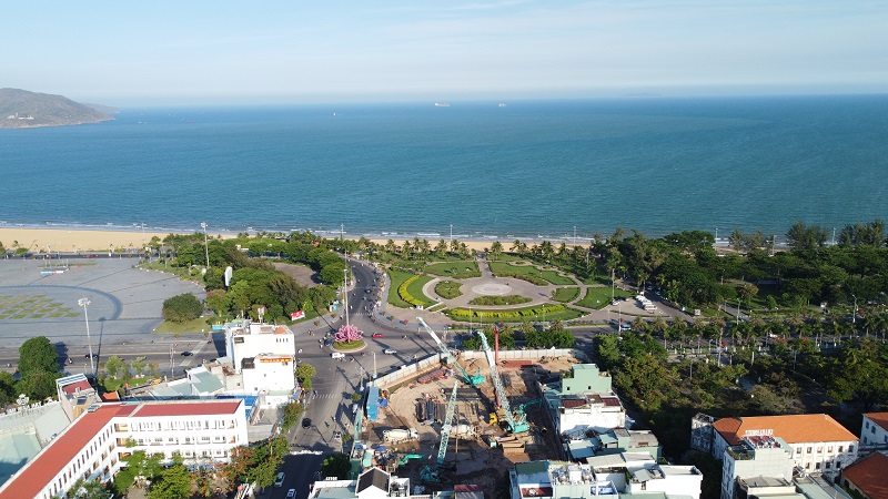 Sau khi được gia hạn vào tháng 7, Dự án được thi công rầm rộ trong năm 2024. Ảnh chụp ngày 30/8/2024.