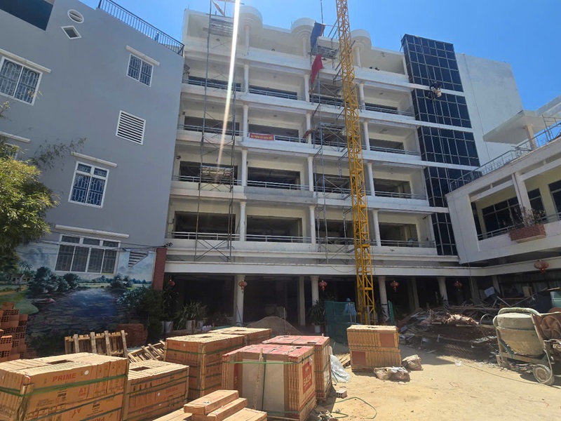 Nhà khách Thanh Bình, tại phường Quy Nhơn thành nhà ở công vụ để hỗ trợ cho cán bộ, công chức