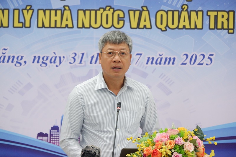 Ông Hồ Quang Bửu, Phó chủ tịch UBND TP. Đà Nẵng nhận định AI có những lợi ích vượt trội nhưng sử dụng 