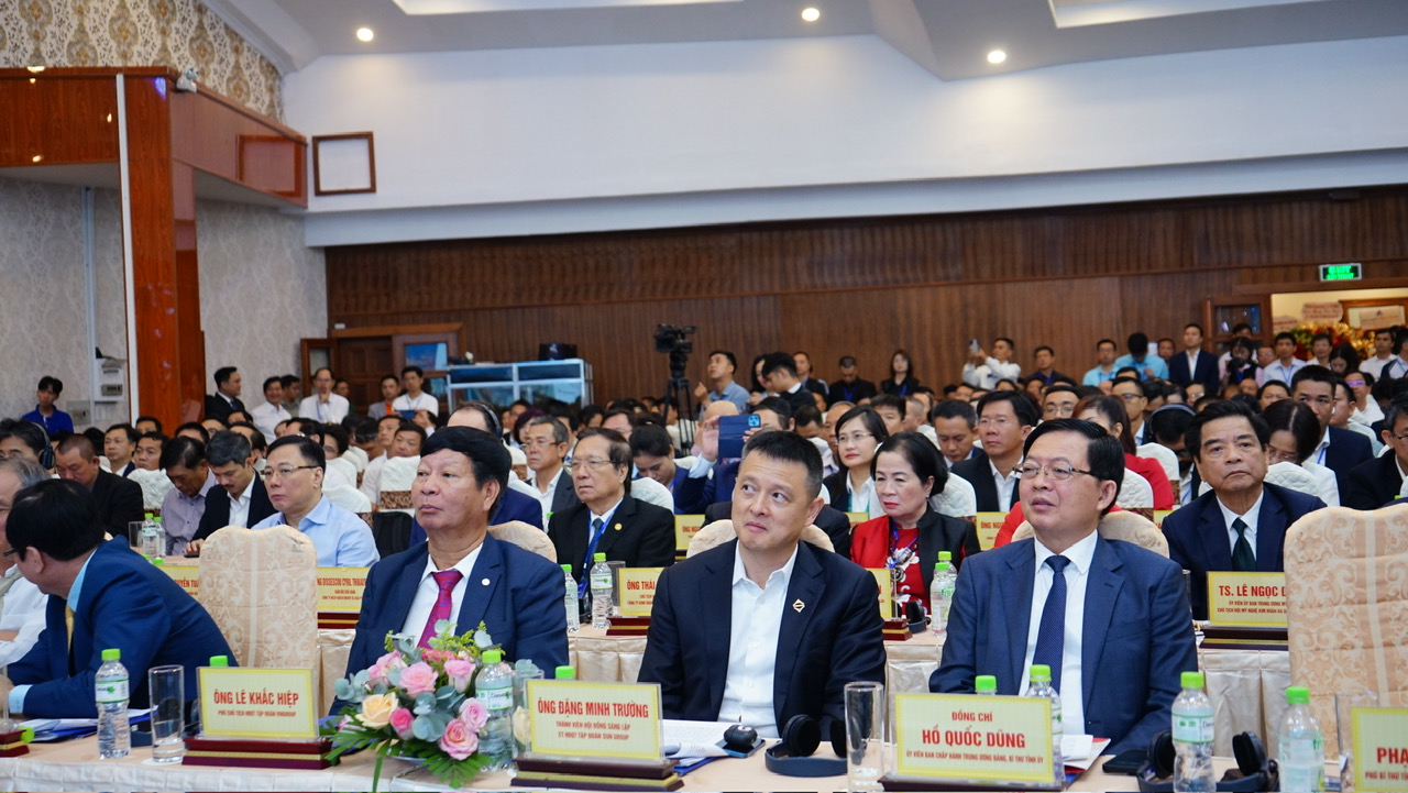 Hội nghị Xúc tiến đầu tư tỉnh Gia Lai năm 2025 thu hút nhiều doanh nghiệp lớn trong và ngoài tỉnh.