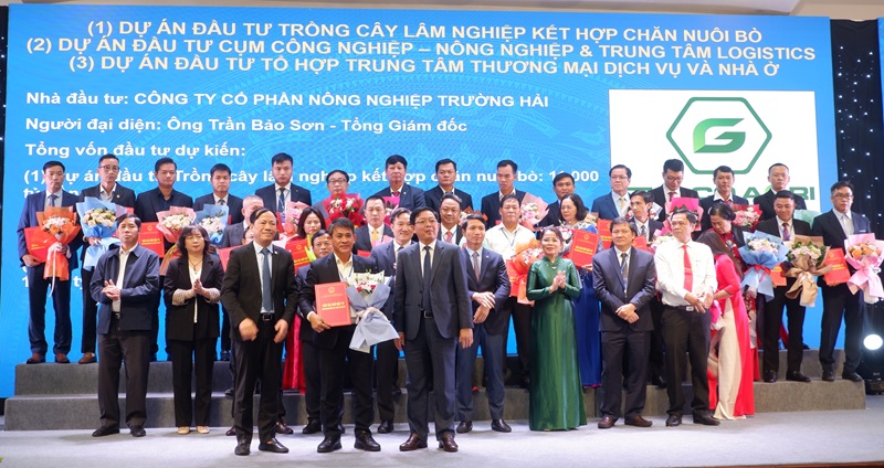 Ông Trần Bảo Sơn - Tổng Giám đốc Công ty Cổ phần Nông nghiệp Trường Hải, nhà đầu tư Dự án trồng cây lâm nghiệp kết hợp chăn nuôi bò tại Gia Lai, vốn dự kiến 11.000 tỷ đồng