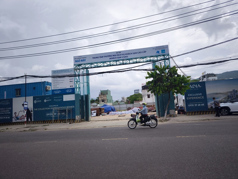 Gần 6 năm, Dự án hơn 1.100 tỷ đồng tại khu đất số 1, đường Ngô Mây vẫn chưa hoàn thành.