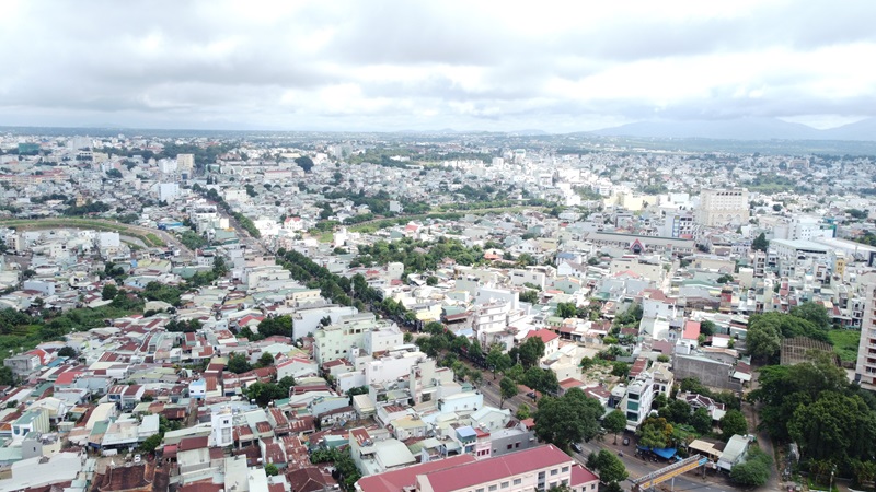 Một góc phường Hội Phú, tỉnh Gia Lai.