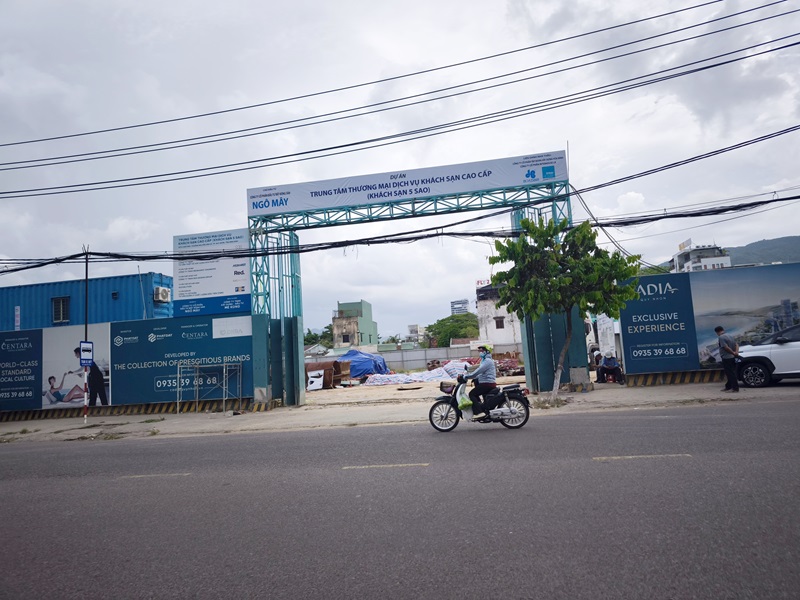 Dự án của Công ty cổ phần Đầu tư bất động sản Ngô Mây được phép tậnthu hồi đất thừa phát sinh trong quá trình thi công