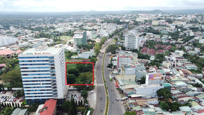 Khu đất số 15 - 17 Trường Chịnh, cạnh Tòa nhà Hoàng Anh Gia Lai hiện đang được THACO ARGI 