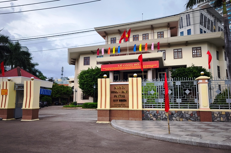 UBND phường Quy Nhơn có 1.168 hồ sơ cập nhật phí sai quy định.