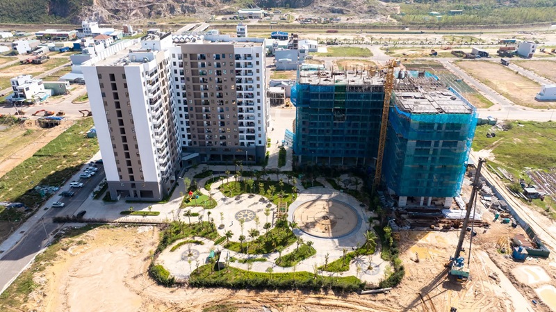 Dự &aacute;n NOXH Long V&acirc;n 1 nằm cạnh Dự &aacute;n IEC Residences Quy Nhơn.