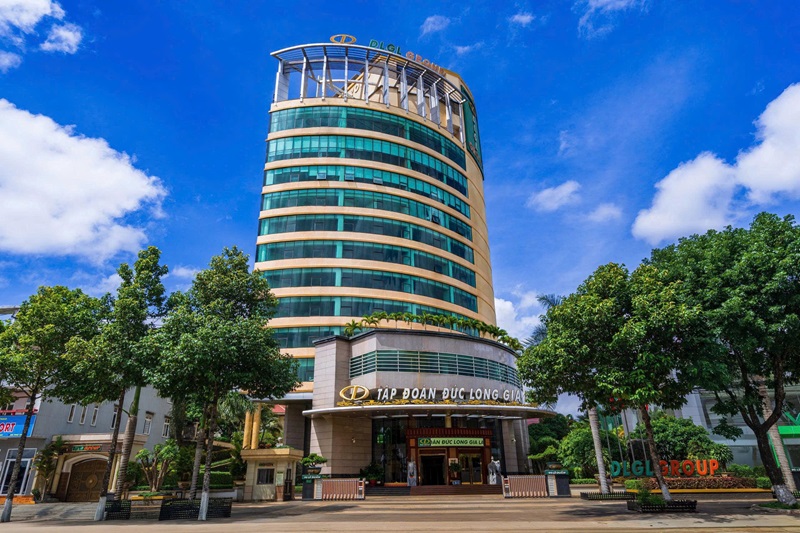 Trụ sở ch&iacute;nh Tập đo&agrave;n Đức Long Gia Lai tại phường Pleiku, tỉnh Gia Lai.