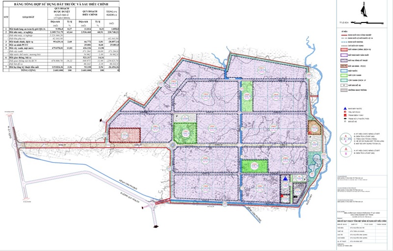 Quy hoạch ph&acirc;n khu tỷ lệ 1/2000 Khu c&ocirc;ng nghiệp C&aacute;t Trinh.